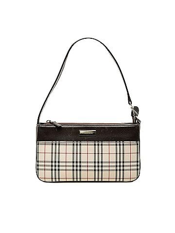 Burberry House Check Canvas Shoulder Bag (view 1)