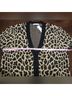 Alice + Olivia Leopard Print Tan Black Cardigan Size M - photo 5