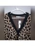Alice + Olivia Leopard Print Tan Black Cardigan Size M - photo 12