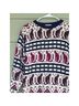 Hasting & Smith 100% Acrylic Graphic Multi Color Pullover Sweater Size M - photo 4