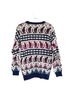 Hasting & Smith 100% Acrylic Graphic Multi Color Pullover Sweater Size M - photo 2
