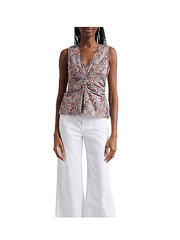 Veronica Beard Aiden Sleeveless Blouse (view 1)