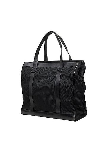 Gucci Gucci handbag tote bag 002 3754 0404 black nylon canvas leather men's GUCCI (view 2)
