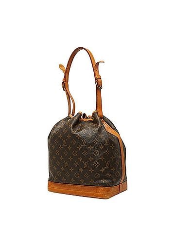 Louis Vuitton Louis Vuitton Monogram Noe Shoulder Bag M42224 Brown Leather Women's LOUIS VUITTON (view 2)