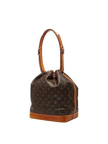 Louis Vuitton Louis Vuitton Monogram Noe Shoulder Bag M42224 Brown Leather Women's LOUIS VUITTON (view 2)