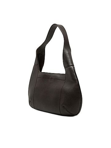 Salvatore Ferragamo Salvatore Ferragamo Gancini One-Shoulder Bag Handbag Brown Leather Women's (view 2)