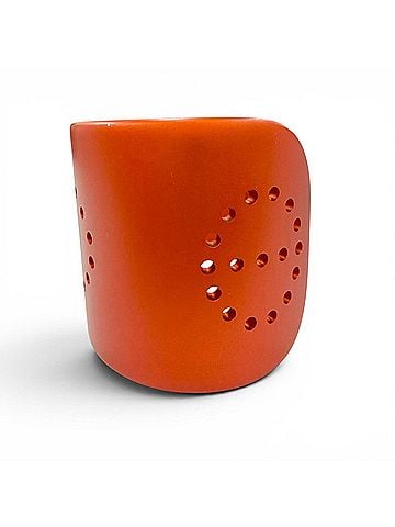 Hermès HERMES Evelyne Bangle, Aluminum, H Logo, Chaine d'Ancre Bracelet, Orange, Made in USA, Women's (view 2)