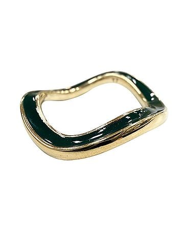 Bottega Veneta BOTTEGA VENETA AG925 Ring, Gold, Light Yellow, Green, Weight 3.4g, Men's, Comes with Box and Dust Bag. (view 1)