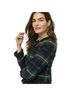 J.Crew Plaid Green Black Yellow Blazer Size 0 - photo 5