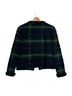 J.Crew Plaid Green Black Yellow Blazer Size 0 - photo 8