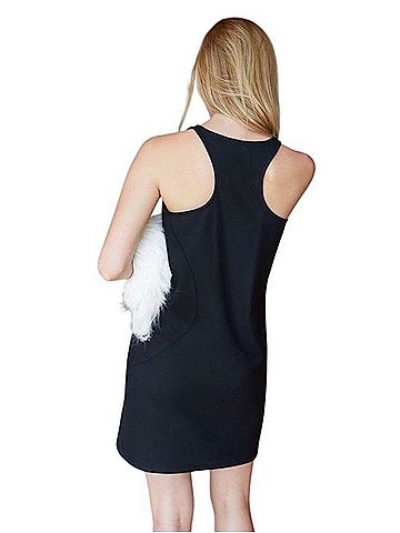 Emerson Fry Ponte/Scuba Casual Dress (view 2)