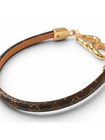 Louis Vuitton Louis Vuitton Bangle/Bracelet LOUIS VUITTON M6758 Bracelet Say Yes Monogram/Heart Motif (view 2)