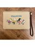 Coach Graphic Multi Color Tan Leather Clutch One size - photo 4