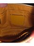 Coach Graphic Multi Color Tan Leather Clutch One size - photo 5