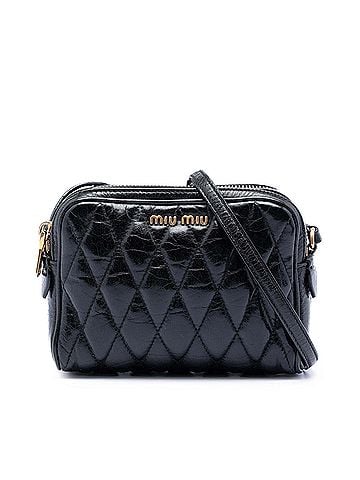 Miu Miu Matelasse Nappa Camera Crossbody (view 1)