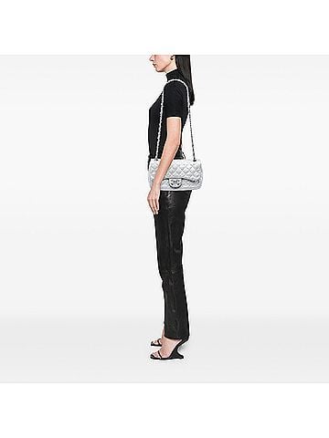Chanel Medium Calfskin Ice Cube On the Rocks Flap (view 2)