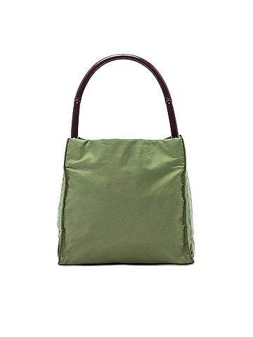 Prada Tessuto Enamel Top Handle Bag (view 1)