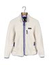Patagonia 100% Polyester Solid White Blue Fleece Size S - photo 1