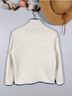 Patagonia 100% Polyester Solid White Blue Fleece Size S - photo 4