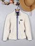 Patagonia 100% Polyester Solid White Blue Fleece Size S - photo 6