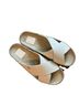 Tory Burch Solid Tan Ivory Sandals Size 10 - photo 1