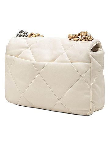 Chanel Chanel Coco Mark 19 Dixneuf Matelassé Chain Shoulder Bag AS1160 White Lambskin Women's CHANEL (view 2)
