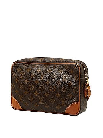 Louis Vuitton Louis Vuitton Monogram Trocadero 27 Crossbody Shoulder Bag M51274 Brown Leather Women's LOUIS VUITTON (view 2)
