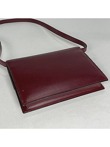Cartier Cartier Must Line Shoulder Bag, Leather, Bordeaux, Women's (view 2)