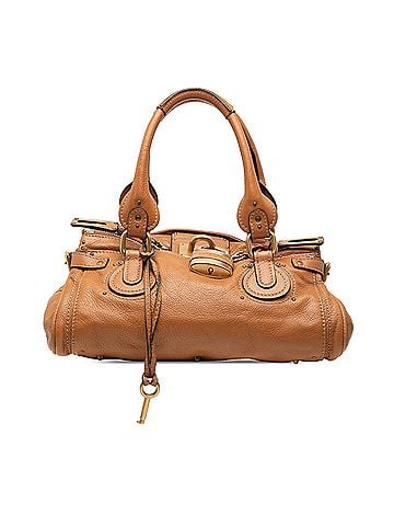 Chloé Medium Leather Paddington Handbag (view 1)
