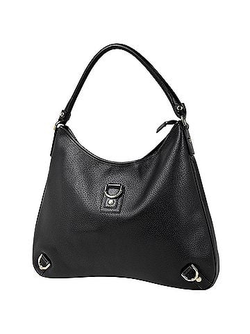 Gucci Gucci logo shoulder bag, Abbey, leather, black, 130737, women's. (view 1)