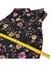 Guess 100% Polyester Floral Black Multi Color Cocktail Dress Size 12 - photo 8
