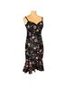 Guess 100% Polyester Floral Black Multi Color Cocktail Dress Size 12 - photo 11