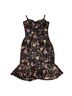 Guess 100% Polyester Floral Black Multi Color Cocktail Dress Size 12 - photo 10