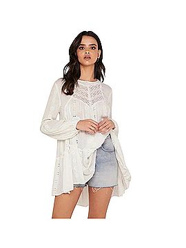 Free People Long Sleeve Blouse