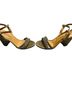 Badgley Mischka Gold Heels Size 7 - photo 2