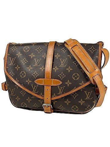 Louis Vuitton Louis Vuitton Saumur 30 Crossbody Shoulder Bag, Monogram Brown, M42256, Women's (view 1)