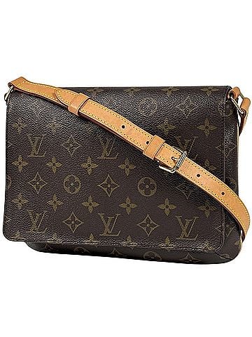 Louis Vuitton Louis Vuitton Musette Tango Short Shoulder Bag, Monogram Brown, M51257, Women's (view 1)