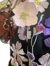 Milly 100% Polyester Floral Multi Color Cocktail Dress Size 6 - photo 6