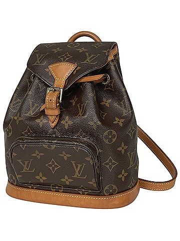 Louis Vuitton Louis Vuitton Mini Montsouris Backpack Daypack Rucksack Monogram Brown M51137 Women's (view 1)