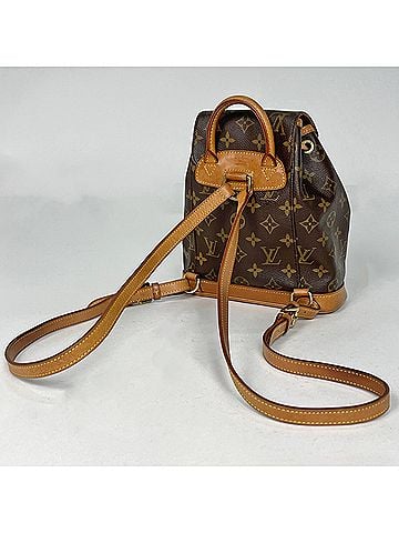 Louis Vuitton Louis Vuitton Mini Montsouris Backpack Daypack Rucksack Monogram Brown M51137 Women's (view 2)