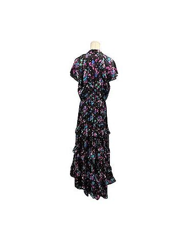 Shoshanna Loretta Floral Ruffle Gown Cocktail Dress (view 2)