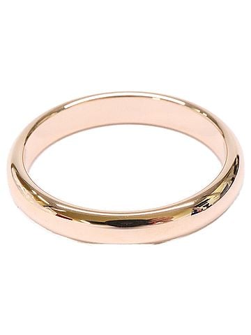 Cartier Cartier wedding ring, 1895, pink gold, men's, recently refurbished. (view 1)