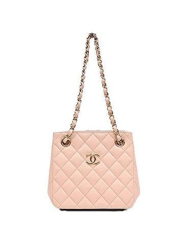 Chanel CHANEL AS3176 Caviar Mini Bucket Bag Shoulder Pink Gold Hardware Women's (view 1)