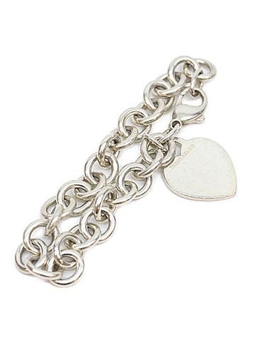 Tiffany & Co. TIFFANY&amp;Co. Tiffany &amp; Co. Return to Heart 925 Bracelet, Silver, Women's (view 1)