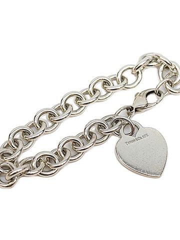 Tiffany & Co. TIFFANY&amp;Co. Tiffany Return to Heart 925 34.6g Bracelet Silver Women's (view 1)
