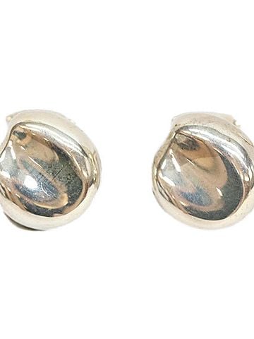 Tiffany & Co. TIFFANY&amp;Co. Tiffany Bean Earrings, Sterling Silver 925, 4.8g, Women's Earrings (view 1)