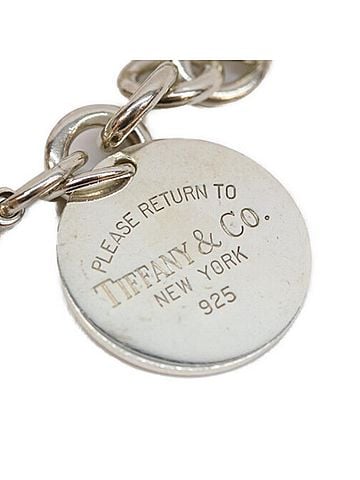 Tiffany & Co. TIFFANY&amp;Co. Tiffany Return to Round Plate SV925 36.7g Bracelet Silver Women's (view 2)