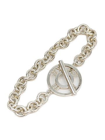 Tiffany & Co. TIFFANY&amp;Co. Tiffany Atlas Circle Bracelet, Silver, Women's Bracelet (view 1)