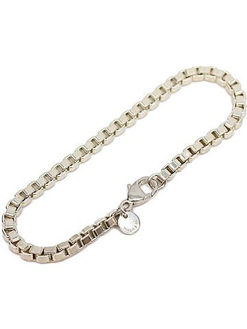 Tiffany & Co. TIFFANY&amp;Co. Tiffany 925 Venetian Bracelet 16.6g Silver for Women (view 1)