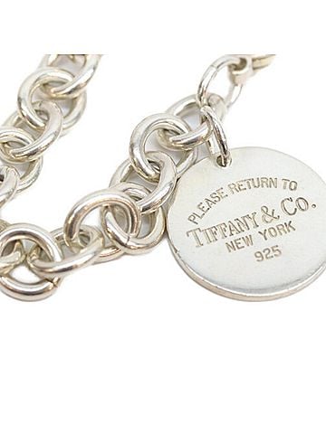 Tiffany & Co. TIFFANY&amp;Co. Tiffany Return to Round Plate SV925 36.3g Bracelet Silver Women's (view 2)